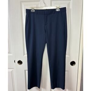 Banana Republic Avery Italian Wool Blue Women's Dress Pant Size 6